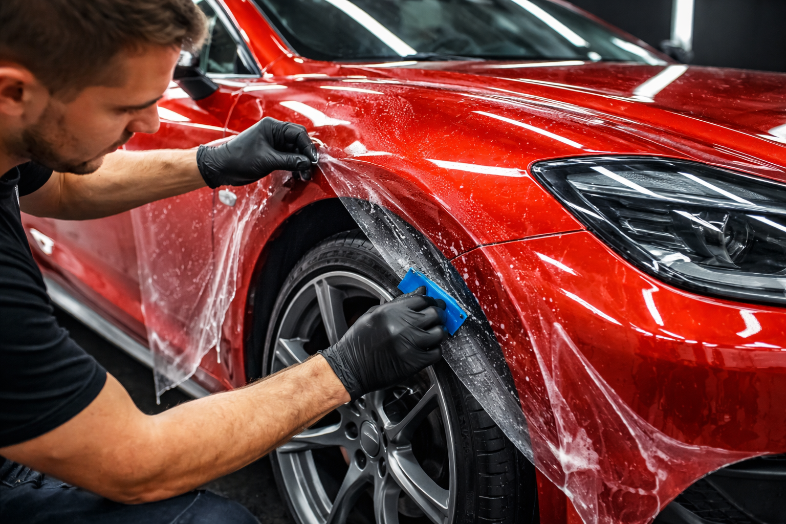 Oklejanie samochodu folią PPF – kompletny przewodnik ochrony lakieru