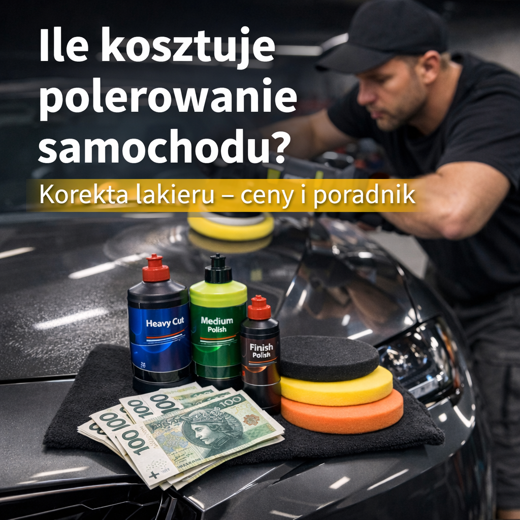Ile kosztuje polerowanie samochodu? Korekta lakieru – ceny i poradnik